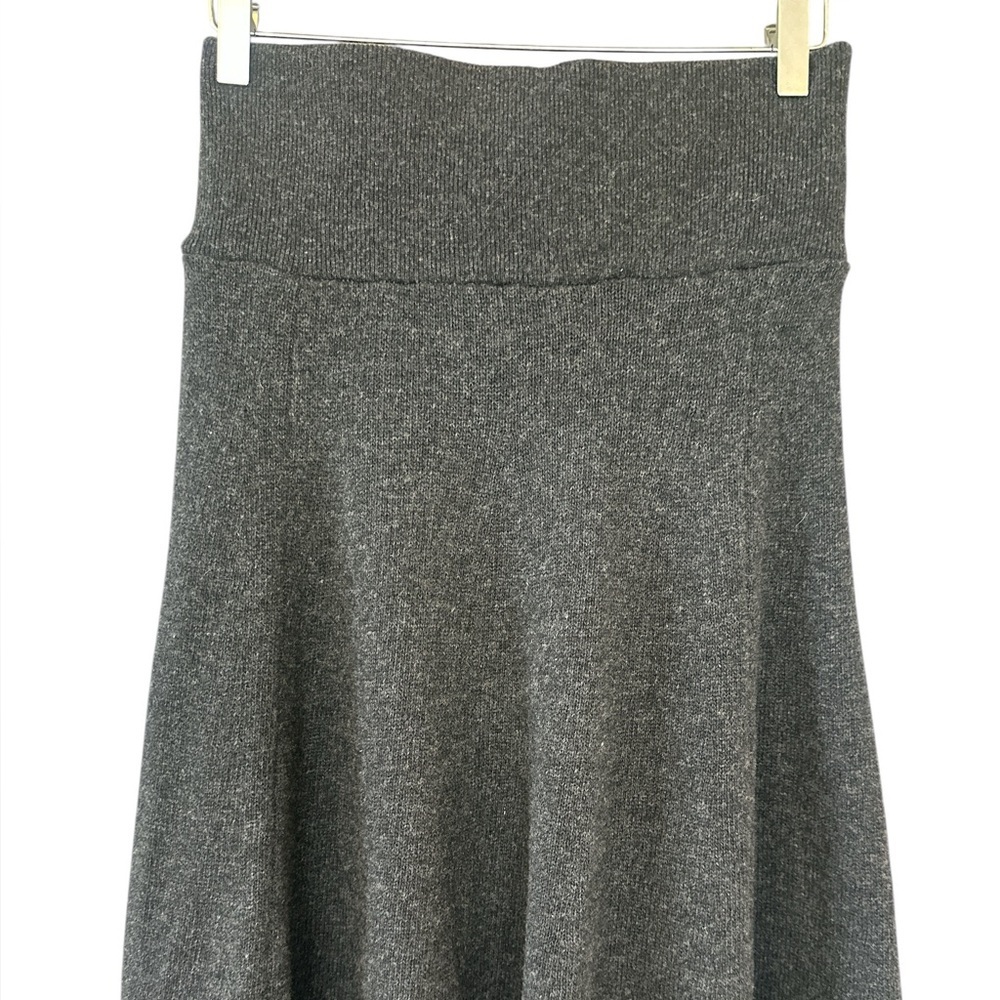 Zara ZW Collection Wool Melange A-line Midi Skirt - Picture 8 of 12